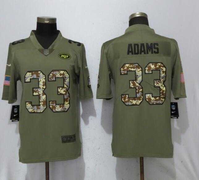 Nike Jets 33 Jamal Adams Olive Camo Salute To Service Limited Jersey,We sell and wholesale Nike Jets 33 Jamal Adams Olive Camo Salute To Service Limited Jersey on line form chian!